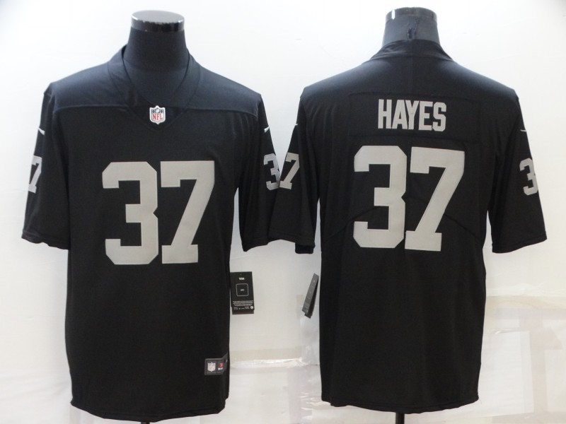 Men's Las Vegas Raiders Lester Hayes #37 Black Jersey